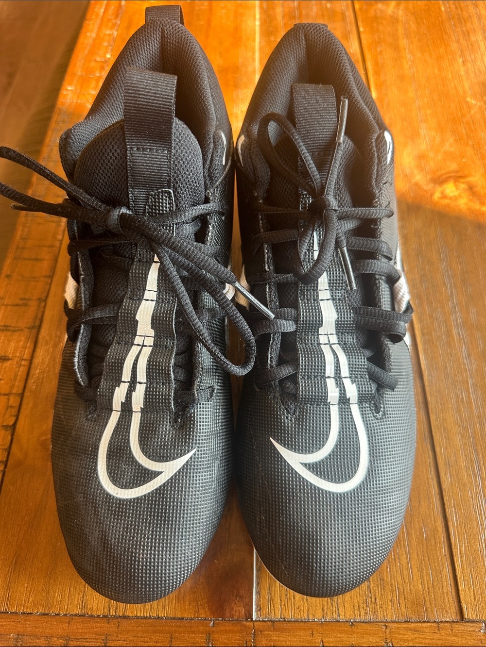 Nike Alpha Menace Pro 3 Cleats Black/White